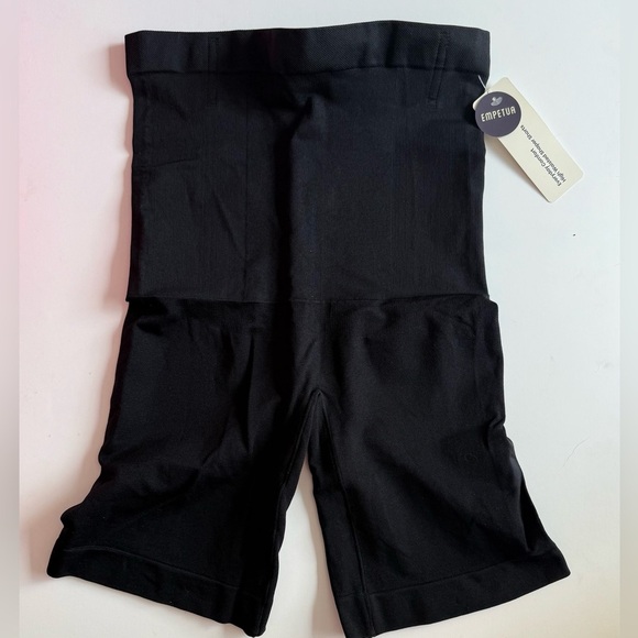 Empetua by Shapermint Black High-Waisted Shapewear Shorts XL/XXL - Picture 1 of 5